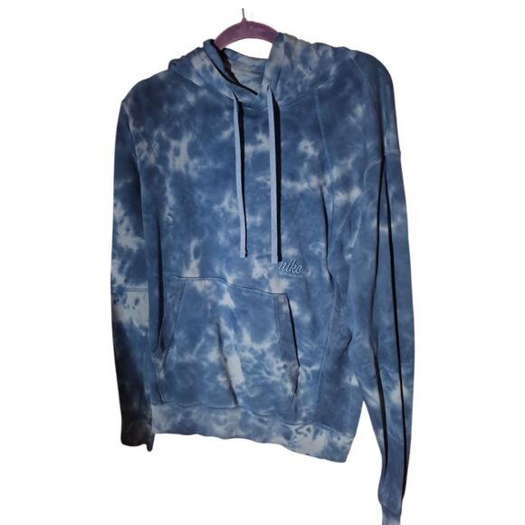 Nike Tie‎ Dye Hoodie Size XS Blue (S96) - Picture 1 of 3
